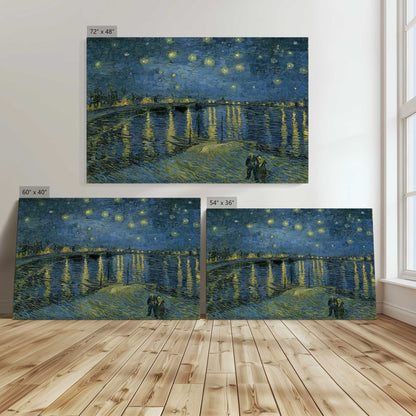 [Color:Stretched Canvas], Image showing the size comparisons