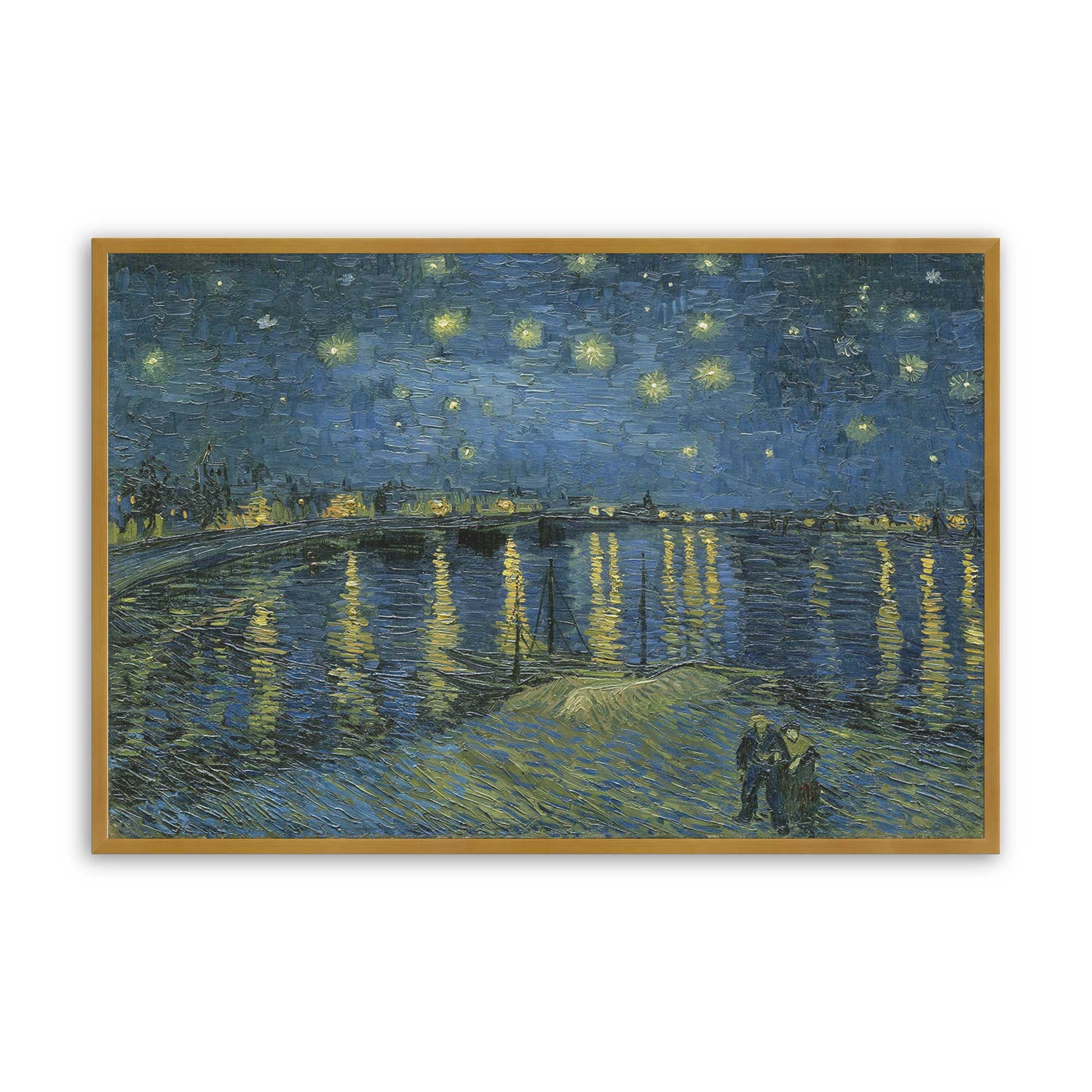[Color:Polished Gold], Picture of art in a Polished Gold frame