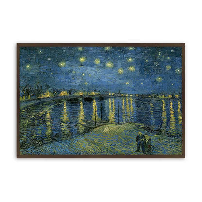 [Color:Belvinder Brown], Picture of art in a Belvinder Brown frame