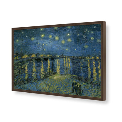 [Color:Belvinder Brown], Picture of art in a Belvinder Brown frame of the corner
