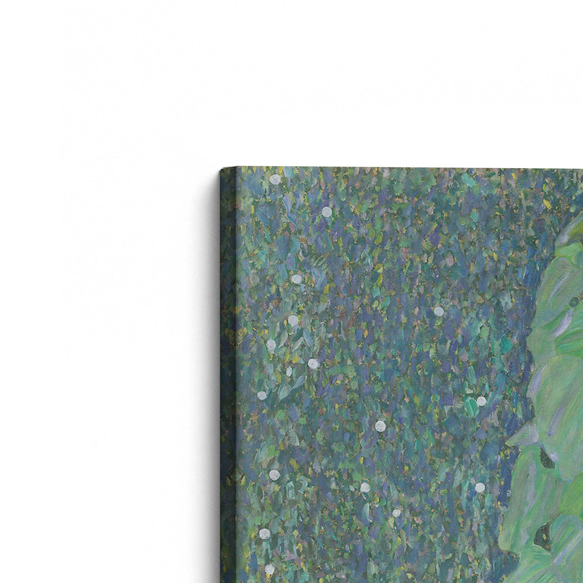 [Color:Stretched Canvas], Picture of the corner of the art