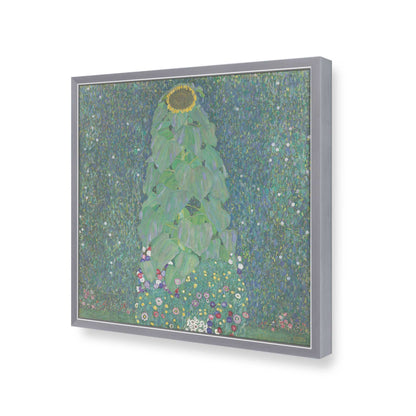 [Color:Polished Chrome], Picture of art in a Polished Chrome frame of the corner