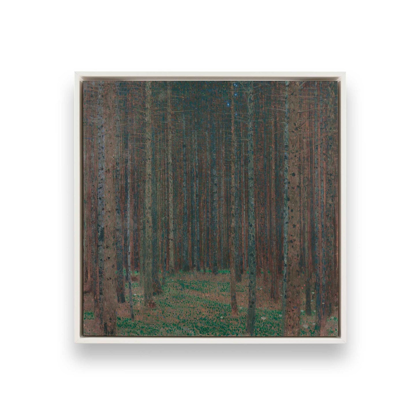 [Color:Opaque White], Picture of art in a White frame
