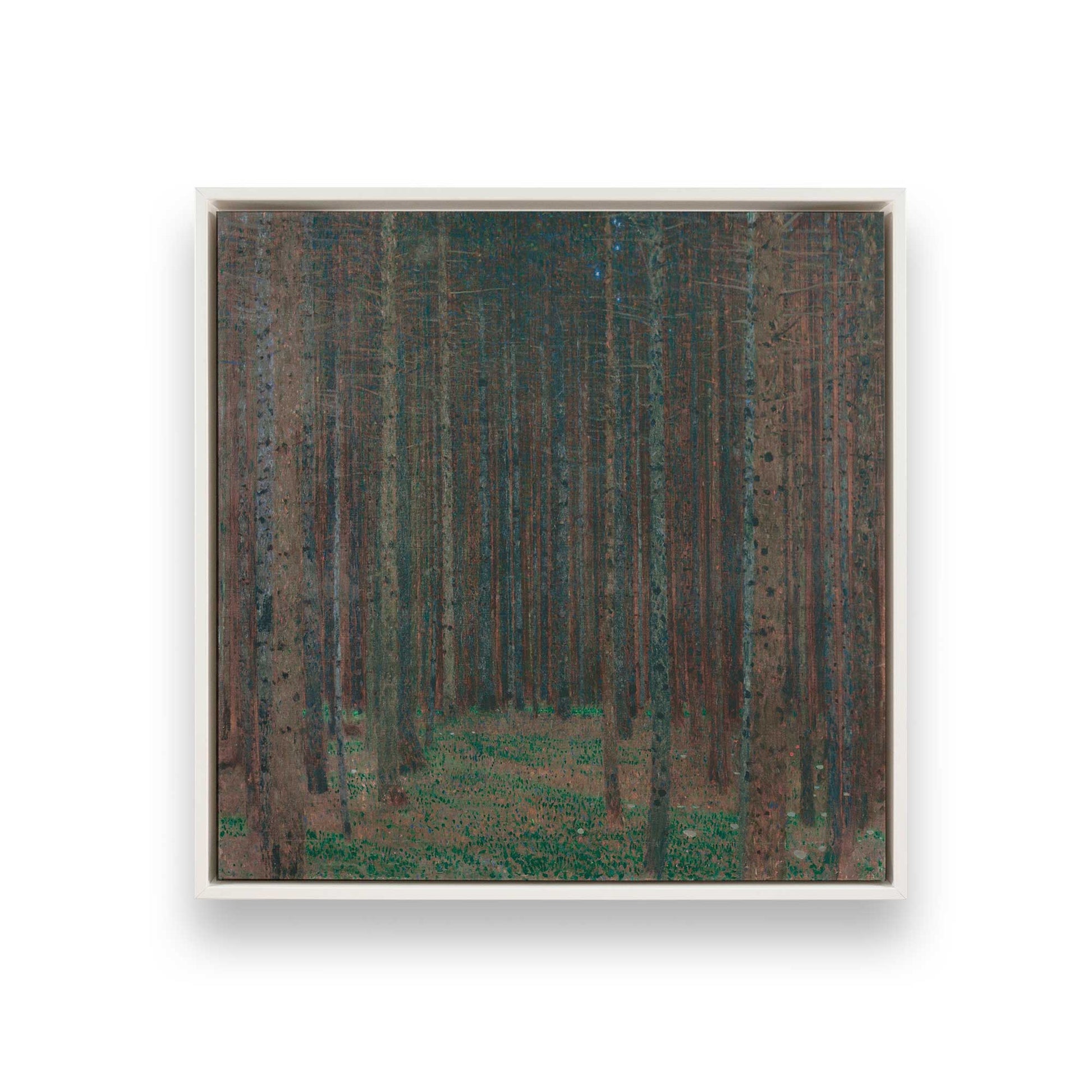 [Color:Opaque White], Picture of art in a White frame
