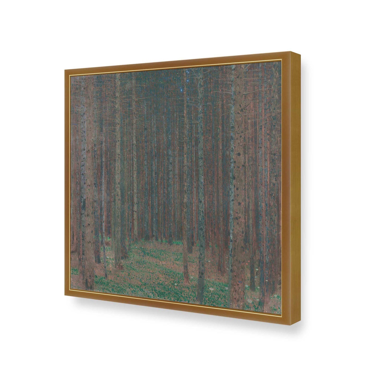 [Color:Polished Gold], Picture of art in a Polished Gold frame of the corner