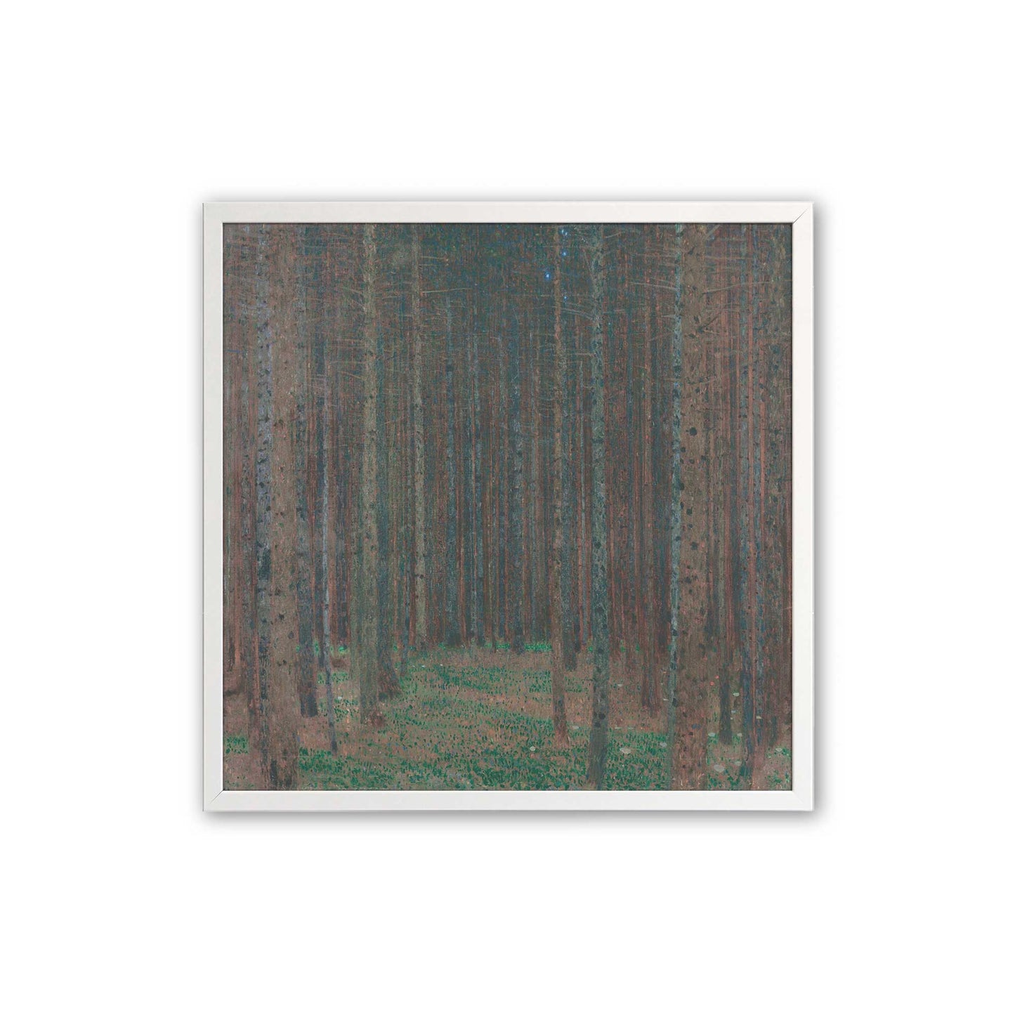 [Color:Opaque White], Picture of art in a Opaque White frame