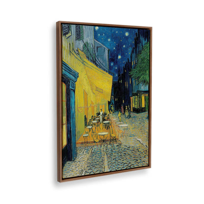 [Color:Walnut], Picture of the corner of the art