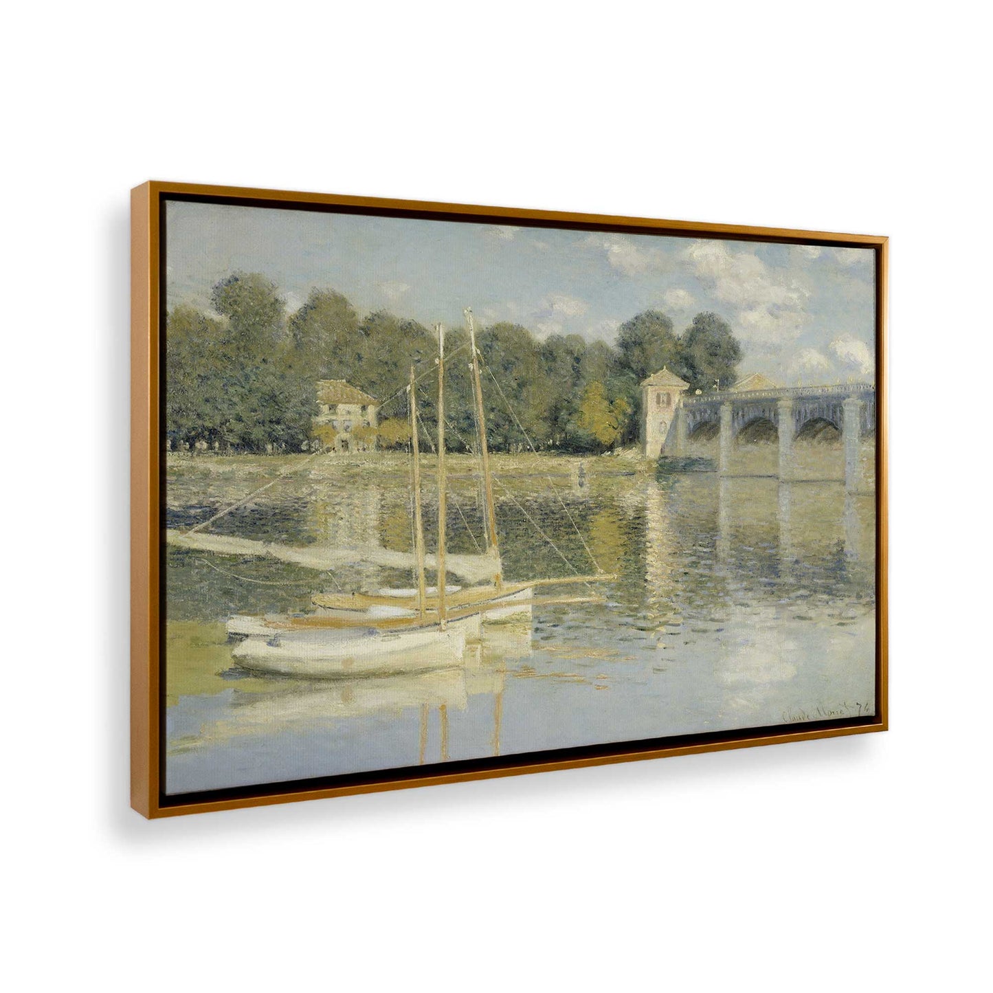 [Color:Polished Gold], Picture of the corner of the art