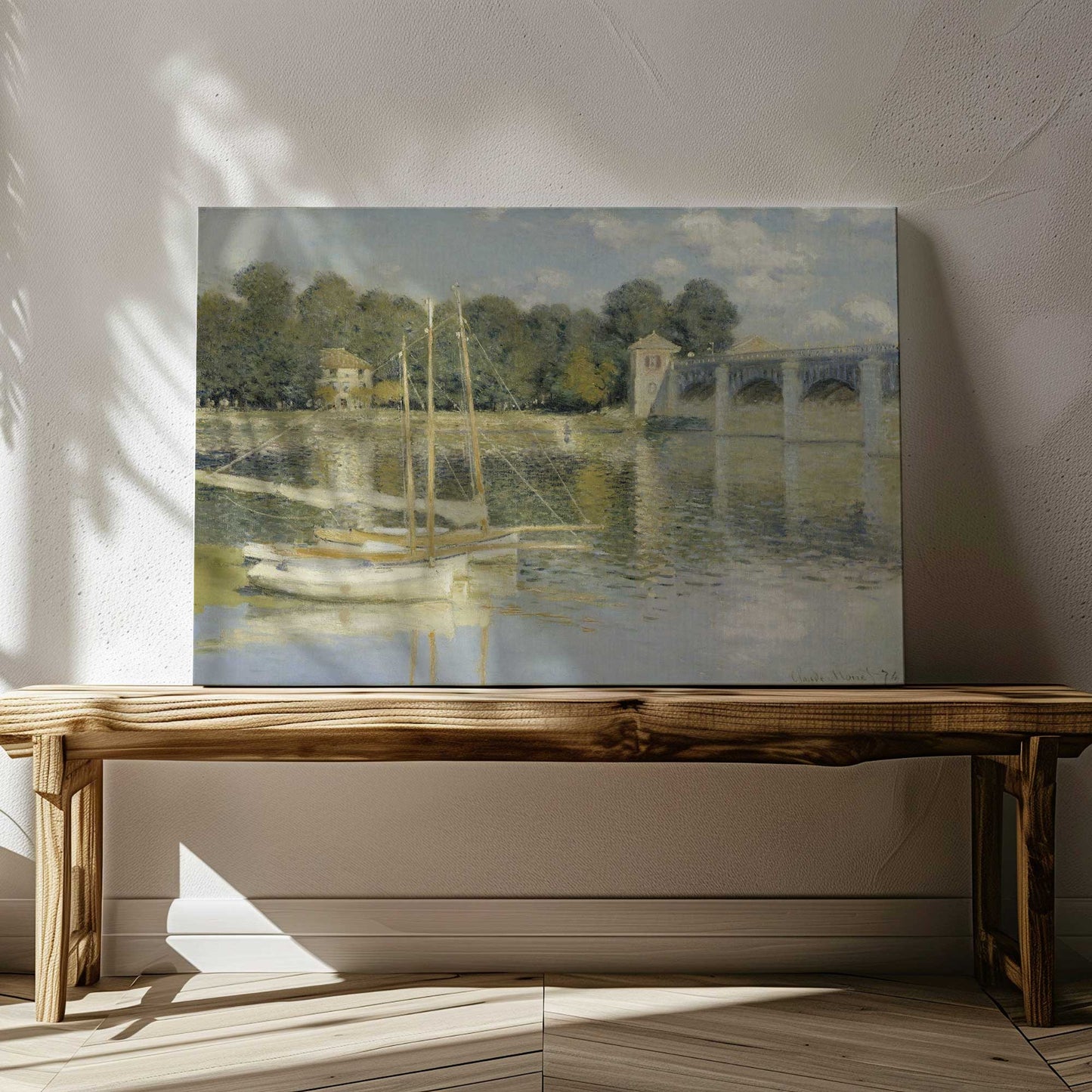 Picture of art in a room