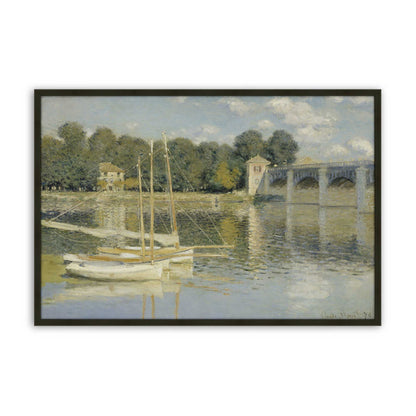 [Color:Satin Black], Picture of art in a Satin Black frame