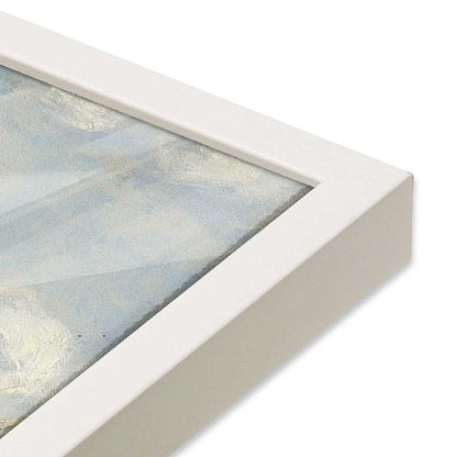 [Color:Opaque White], Picture of art in a Opaque White frame at an angle