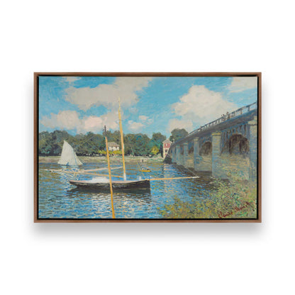 [Color:Walnut], Picture of art in a Walnut frame