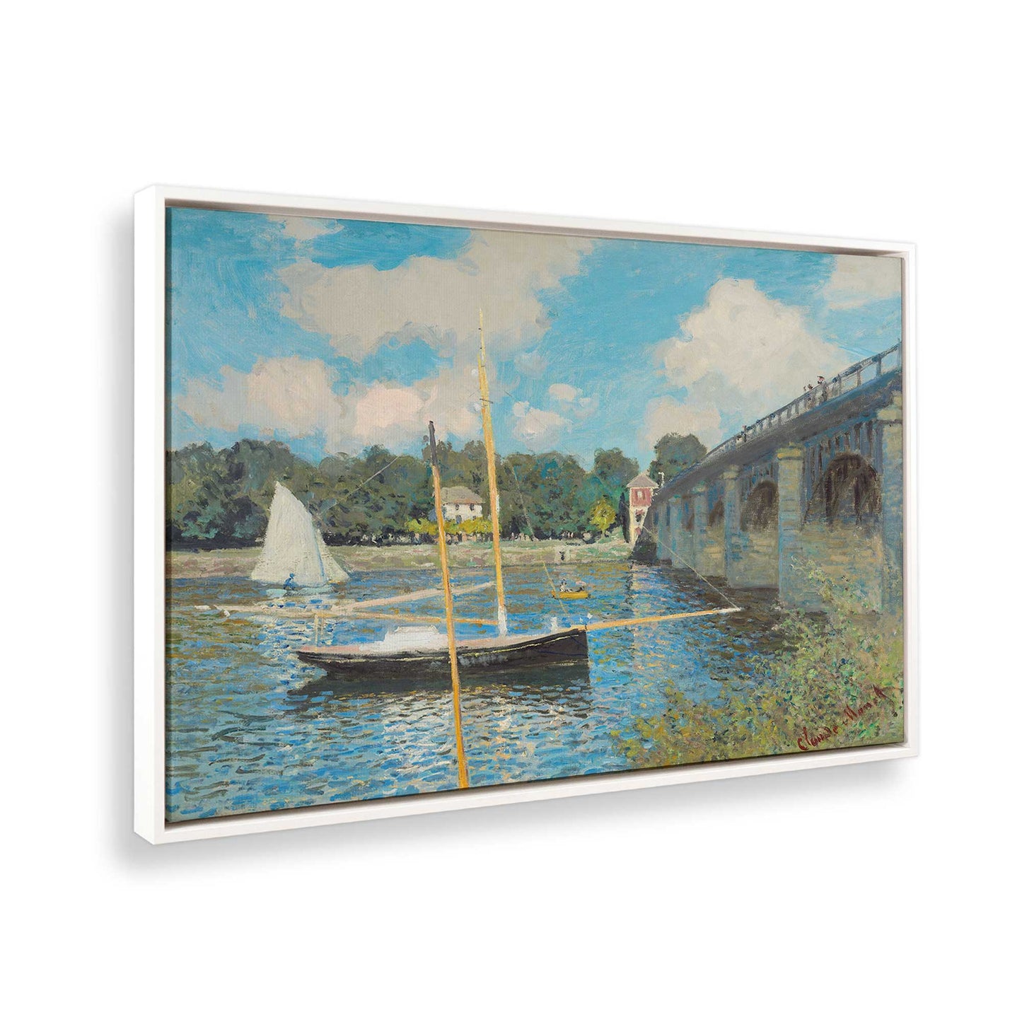 [Color:Opaque White], Picture of the corner of the art