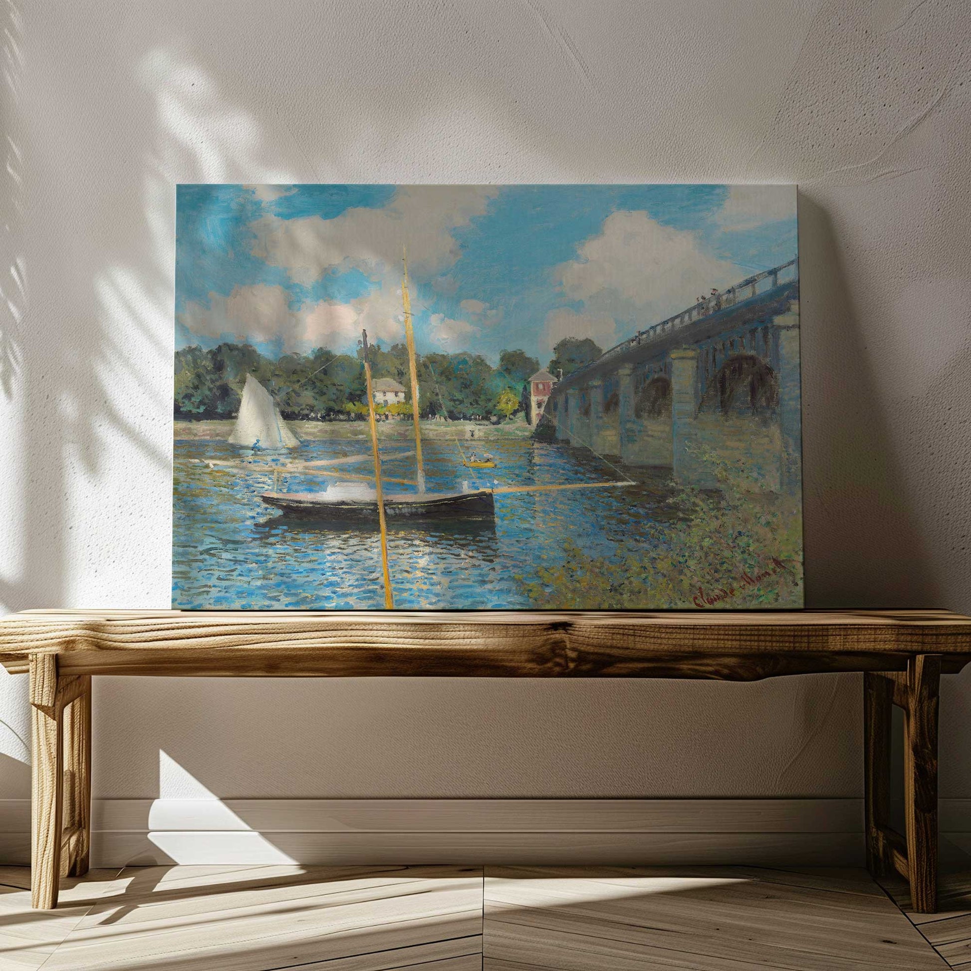 Picture of art in a room