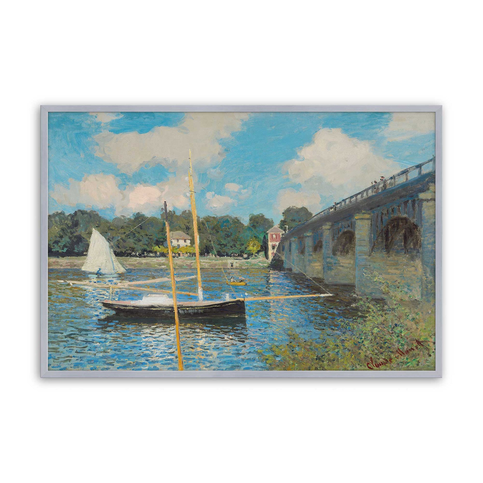 [Color:Polished Chrome], Picture of art in a Polished Chrome frame