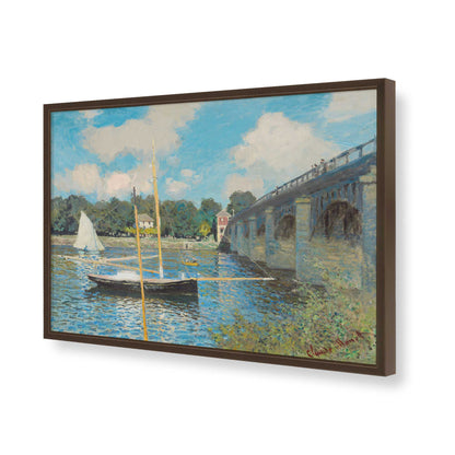 [Color:Belvinder Brown], Picture of art in a Belvinder Brown frame of the corner