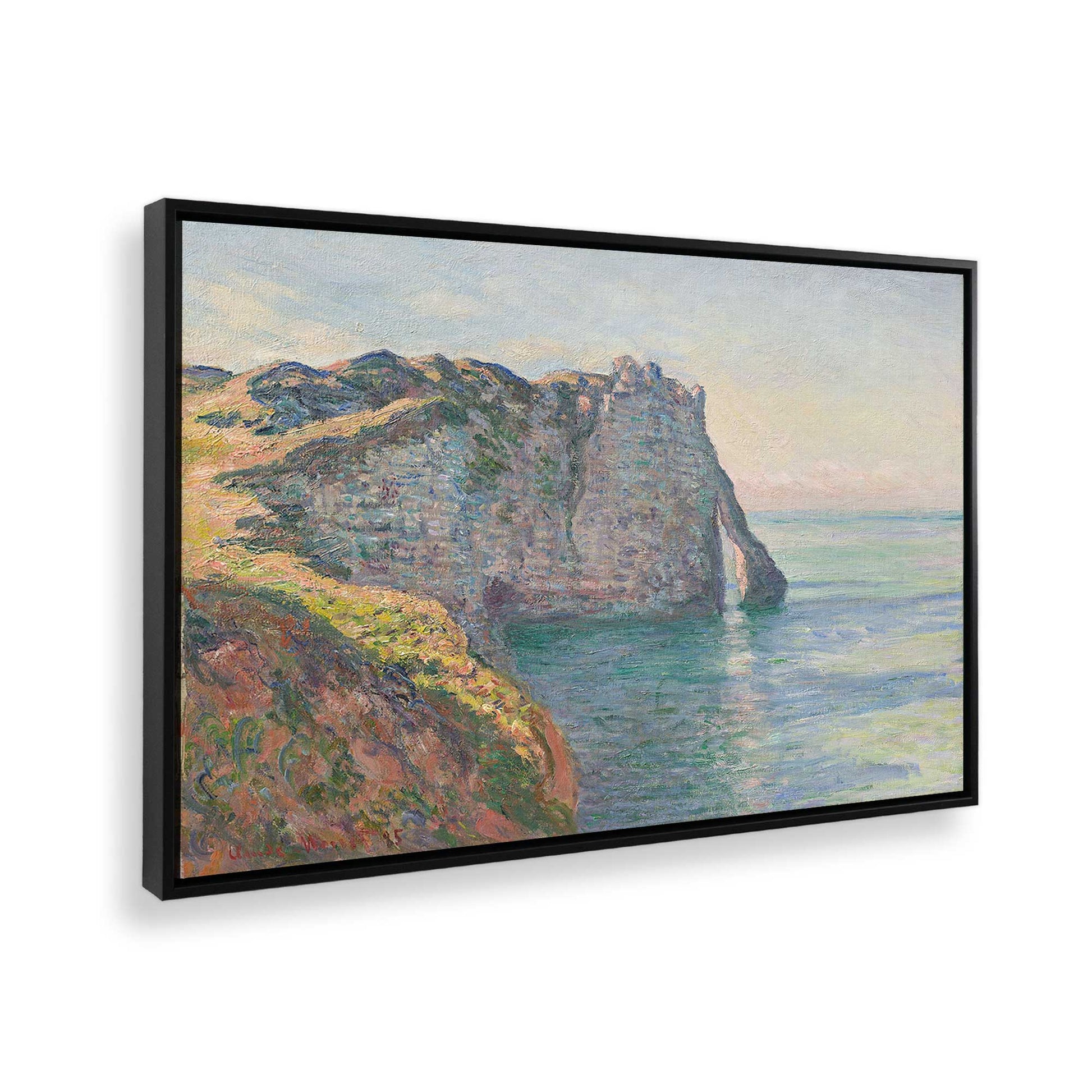 [Color:Satin Black], Picture of the corner of the art