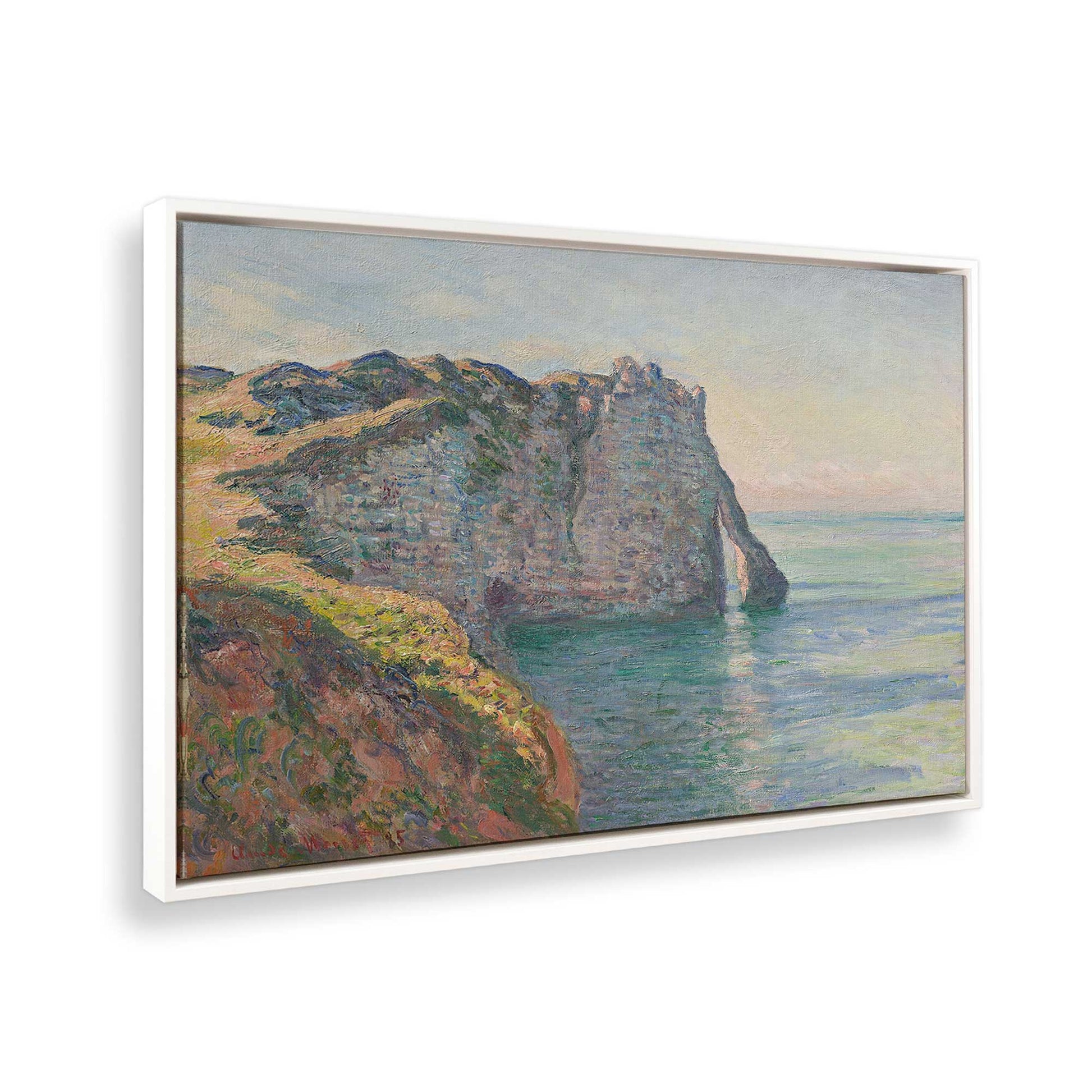 [Color:Opaque White], Picture of the corner of the art