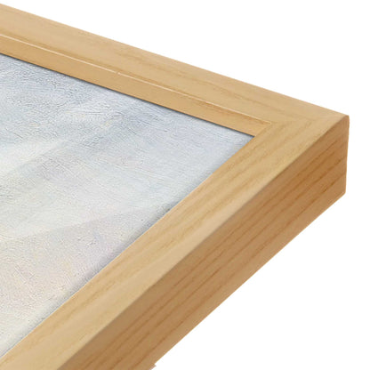 [Color:American Maple], Picture of art in a American Maple frame at an angle