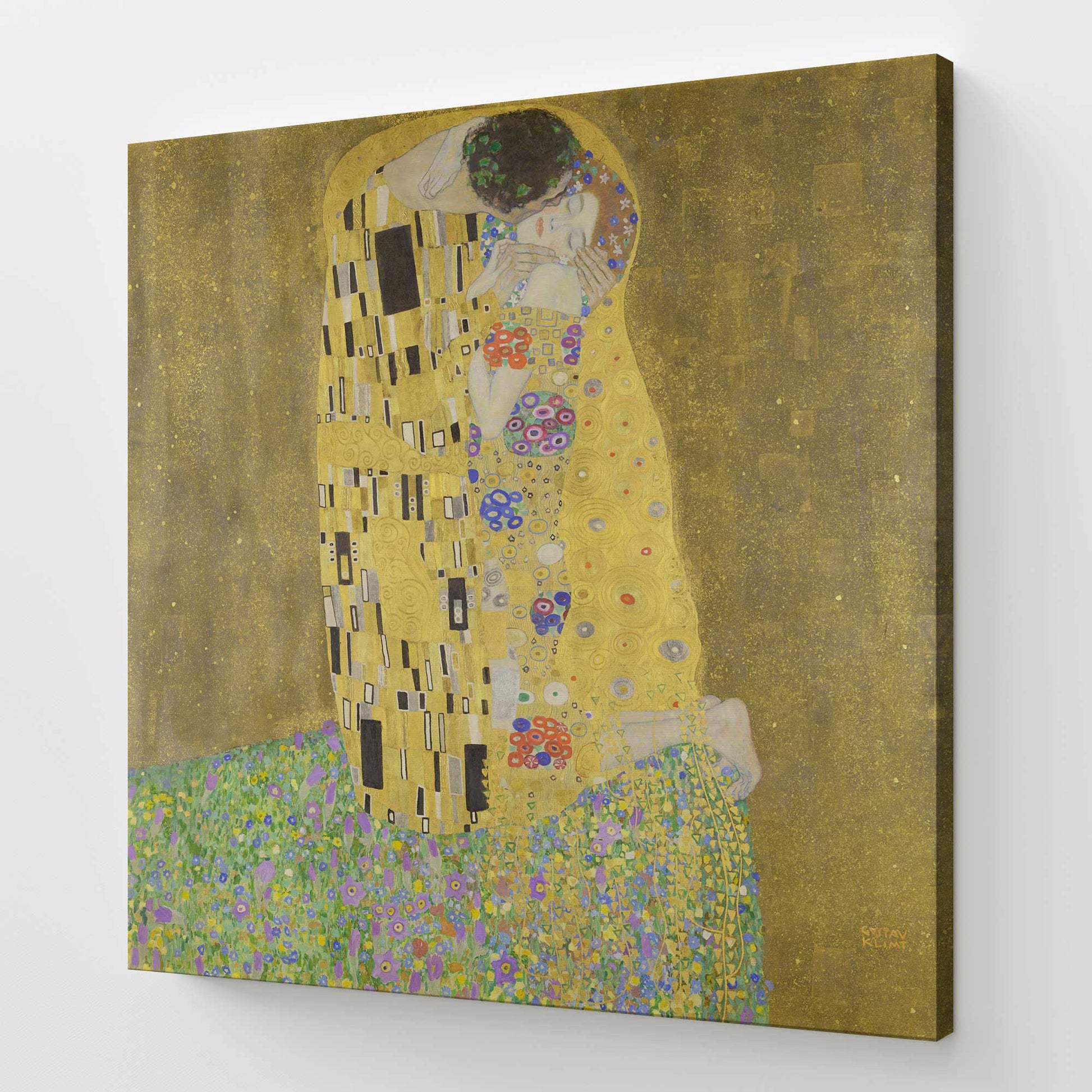 [Color:Stretched Canvas], Picture of art at an angle