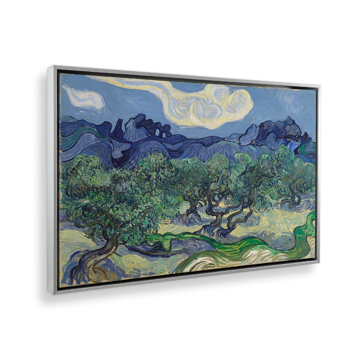 [Color:Polished Chrome], Picture of the corner of the art