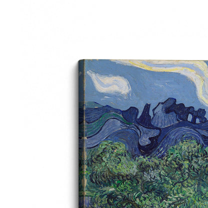 [Color:Stretched Canvas], Picture of the corner of the art