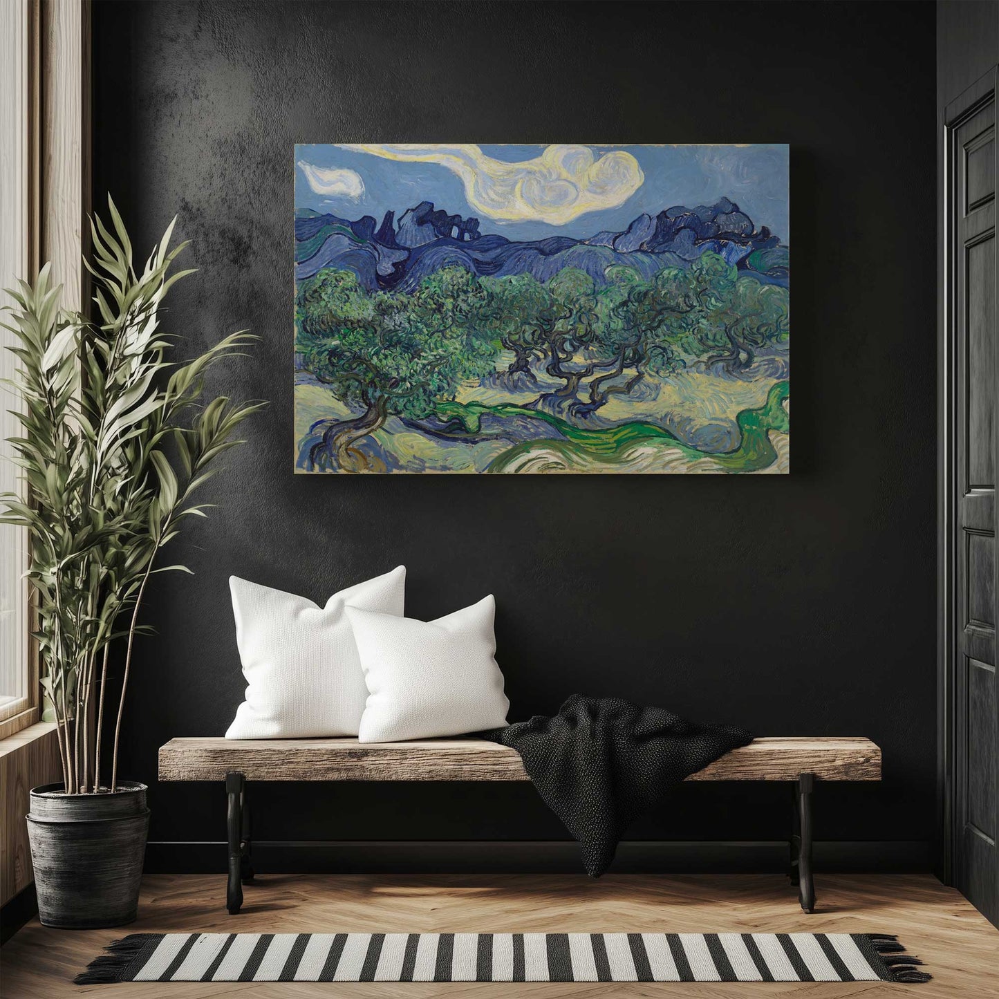 Picture of art in a room