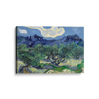 [Color:Stretched Canvas], Picture of art at an angle