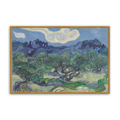[Color:Polished Gold], Picture of art in a Polished Gold frame