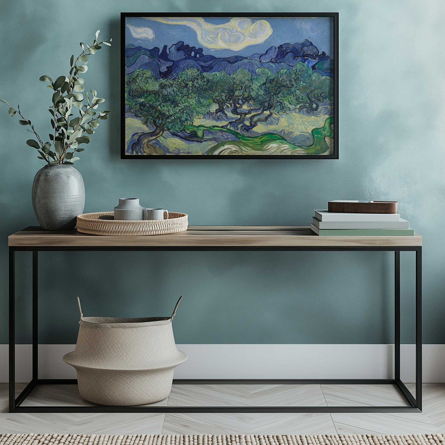 Picture of art in a room