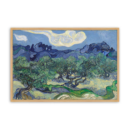 [Color:American Maple], Picture of art in a American Maple frame