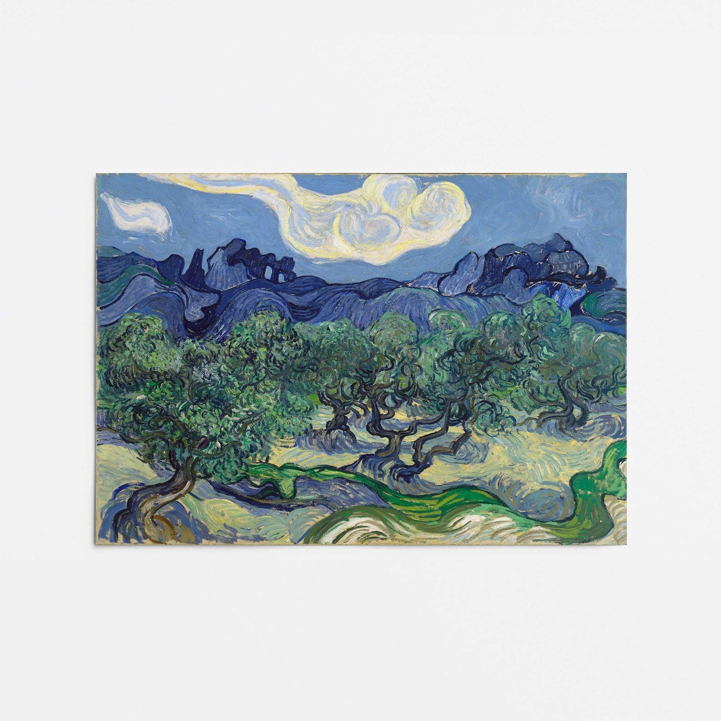 [Color:Rolled Print], Picture of close up of art