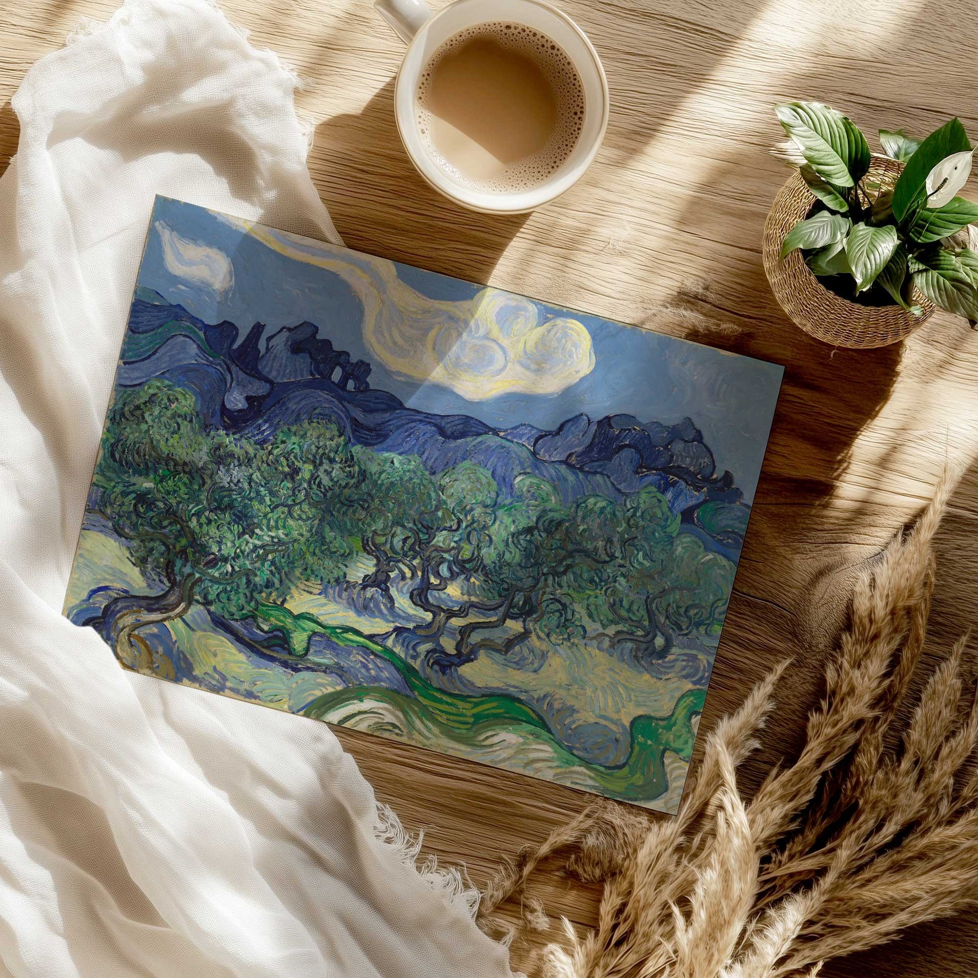 [Color:Rolled Print], Picture of close up of art