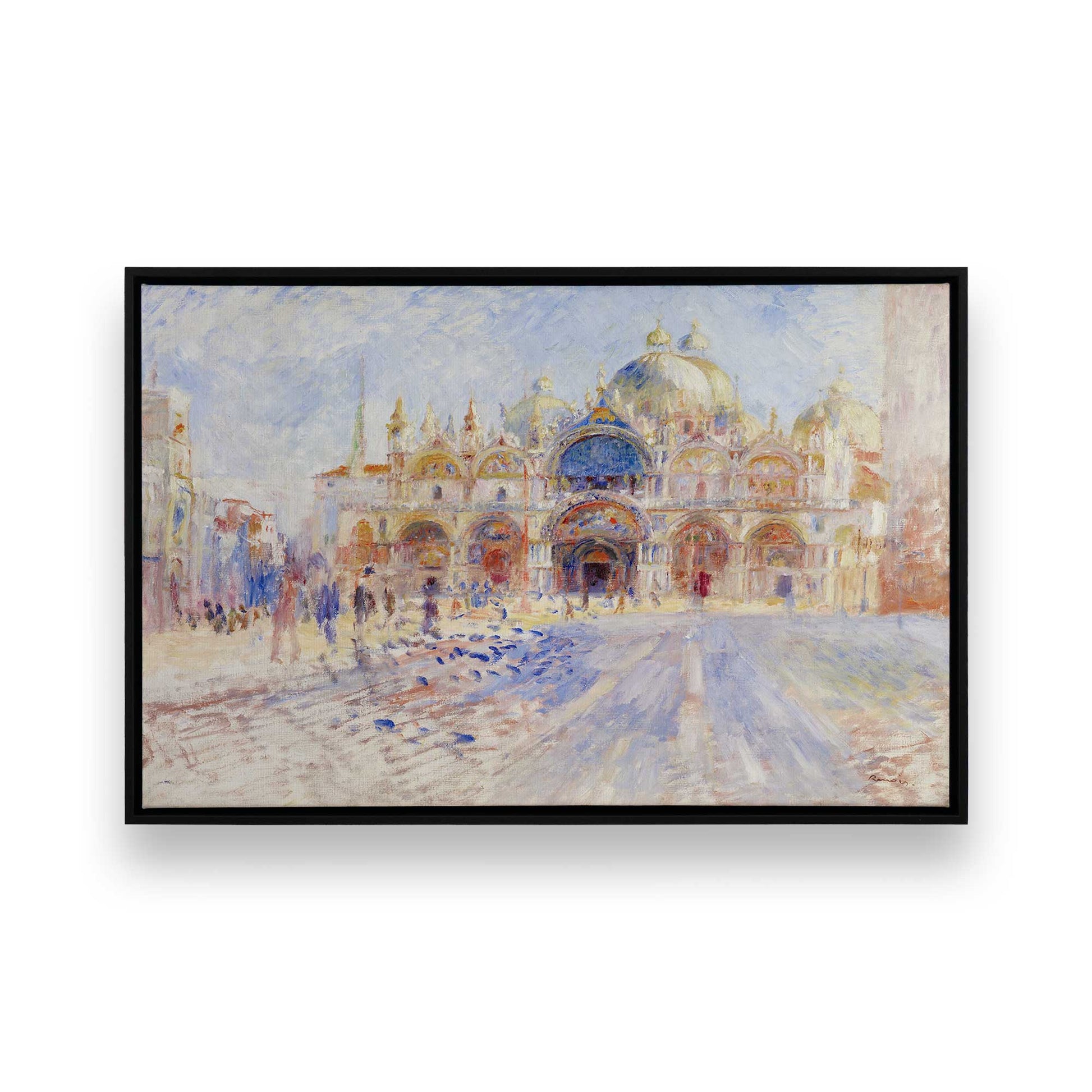[Color:Satin Black], Picture of art in a Satin Black frame