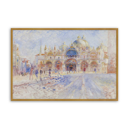 [Color:Polished Gold], Picture of art in a Polished Gold frame
