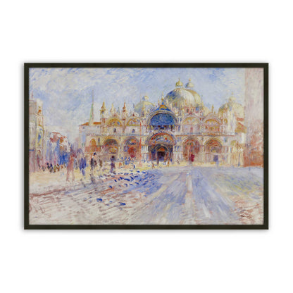 [Color:Satin Black], Picture of art in a Satin Black frame