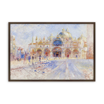 [Color:Brown], Picture of art in a Brown frame