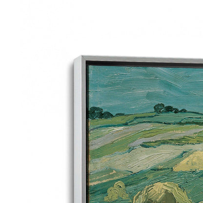 [Color:Polished Chrome], Picture of art in a Polished Chrome frame at an angle
