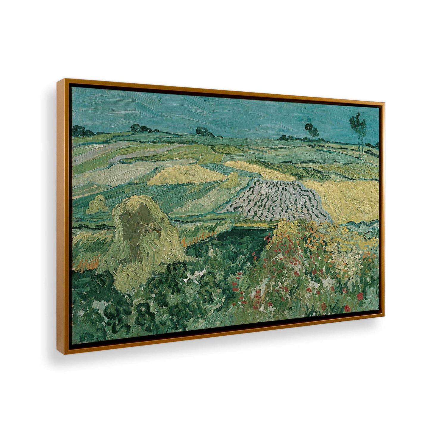 [Color:Polished Gold], Picture of the corner of the art