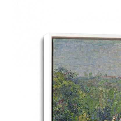 [Color:Opaque White], Picture of art in a White frame at an angle