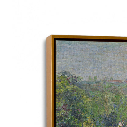 [Color:Polished Gold], Picture of art in a Polished Gold frame at an angle