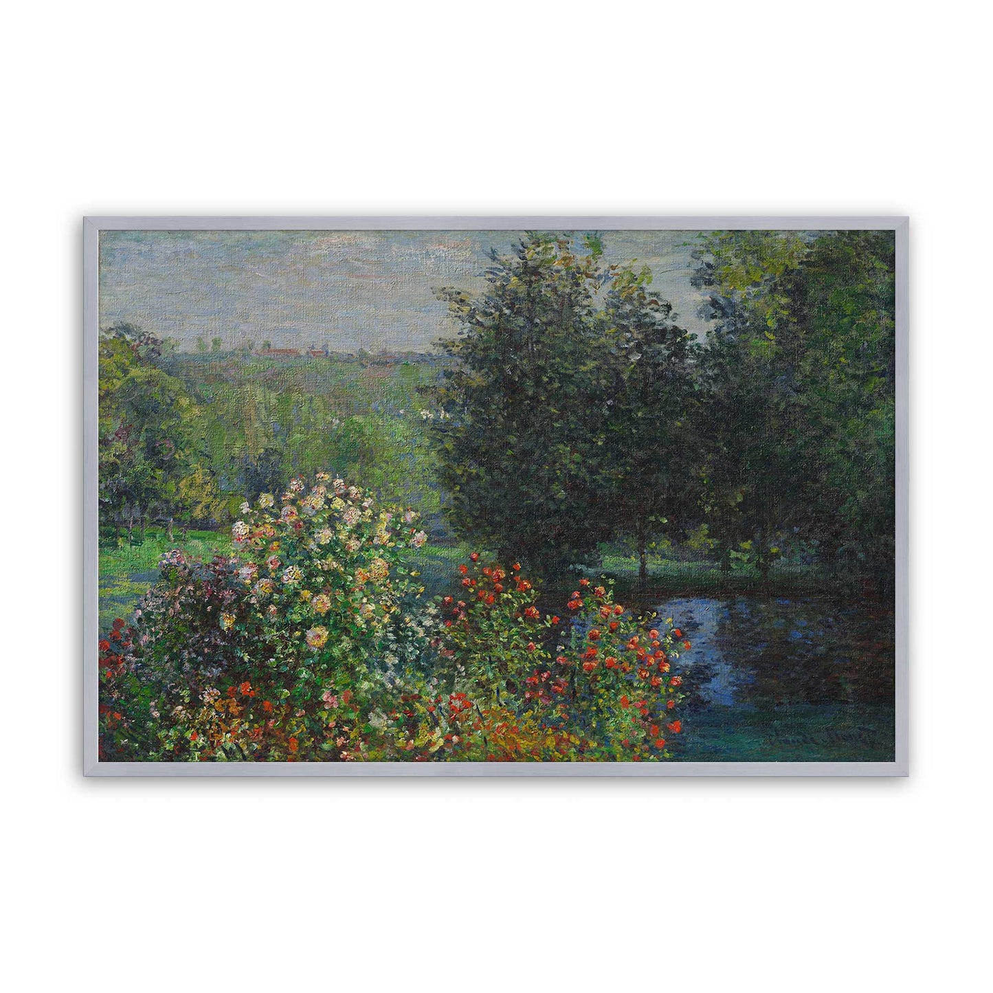 [Color:Polished Chrome], Picture of art in a Polished Chrome frame