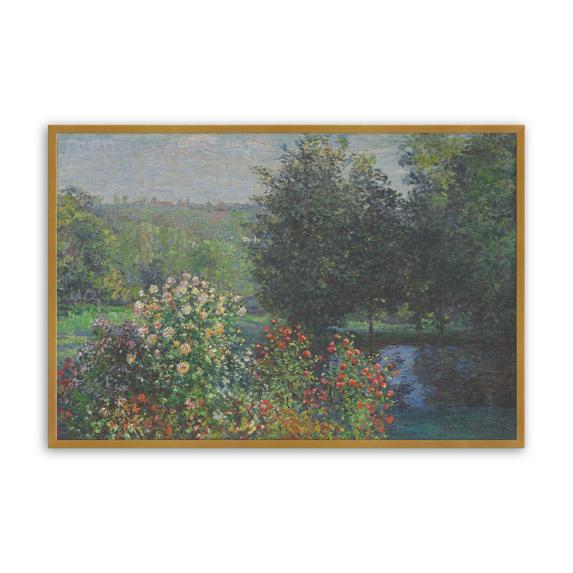 [Color:Polished Gold], Picture of art in a Polished Gold frame