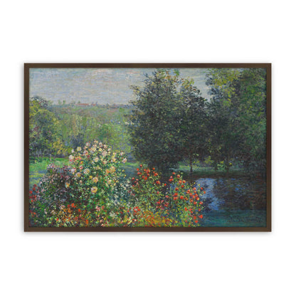 [Color:Brown], Picture of art in a Brown frame