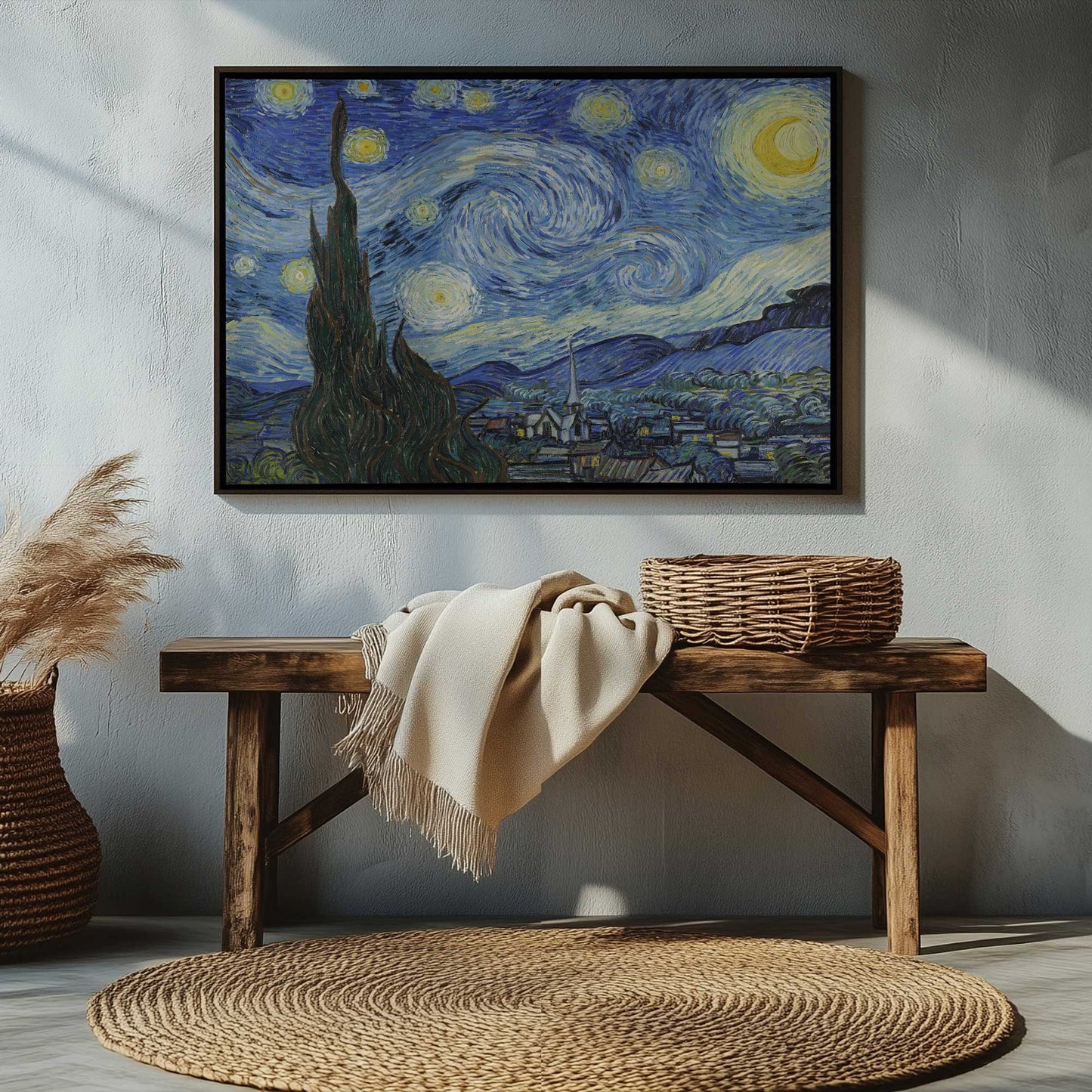 Picture of art in a room