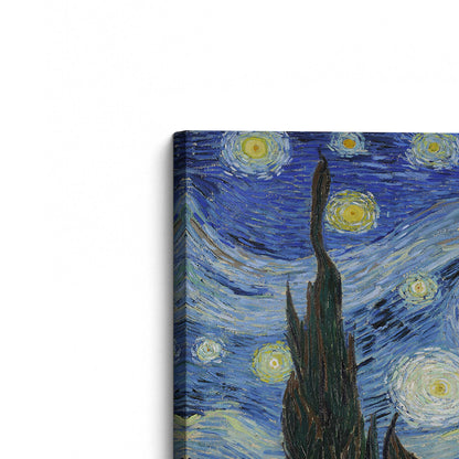 [Color:Stretched Canvas], Picture of the corner of the art
