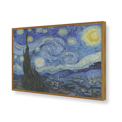 [Color:Polished Gold], Picture of art in a Polished Gold frame of the corner