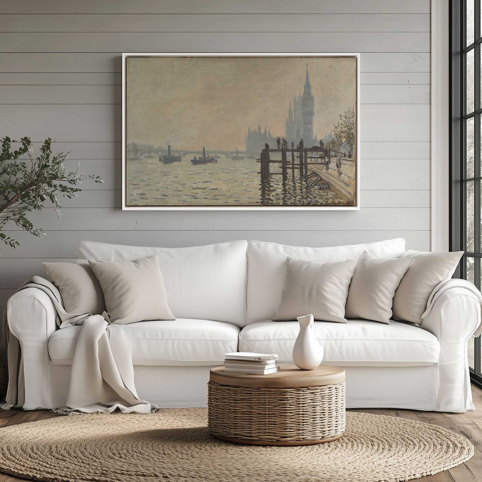 Picture of art in a room