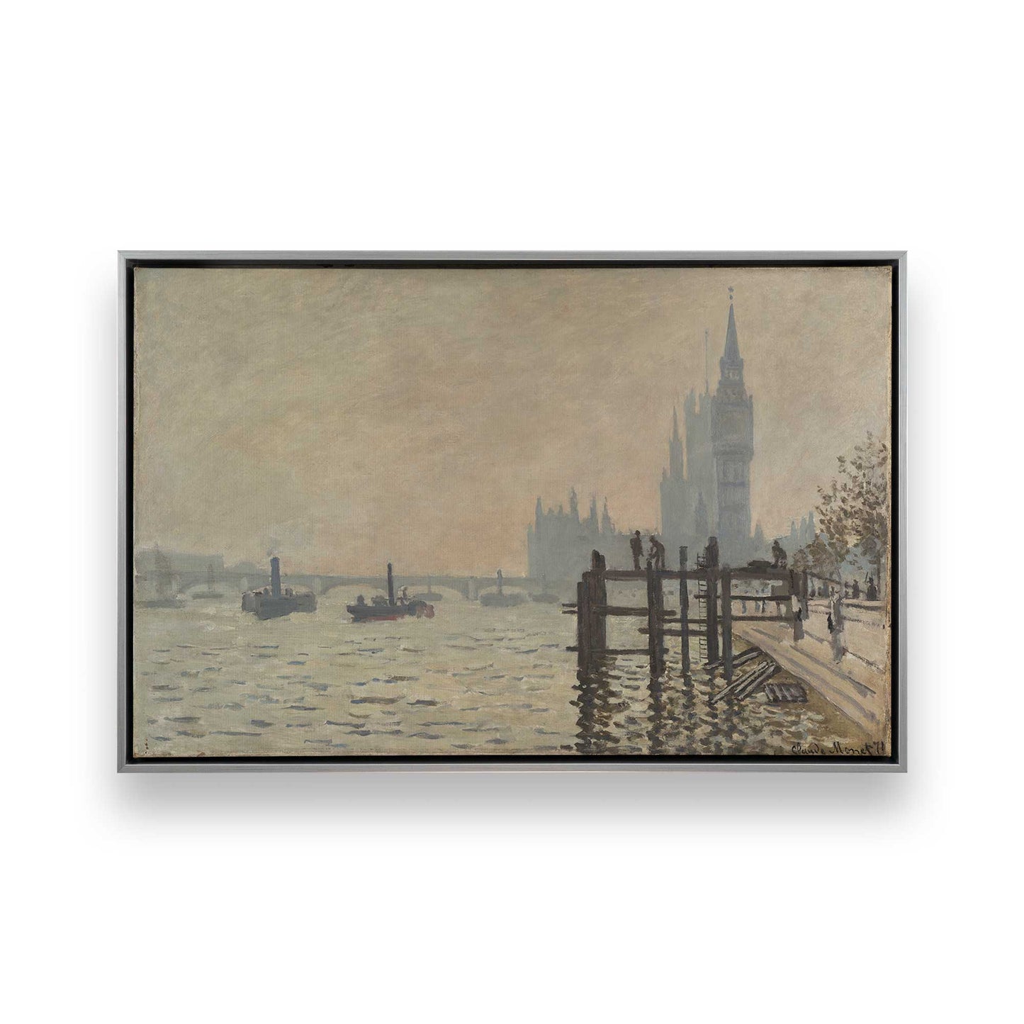 [Color:Polished Chrome], Picture of art in a Polished Chrome frame