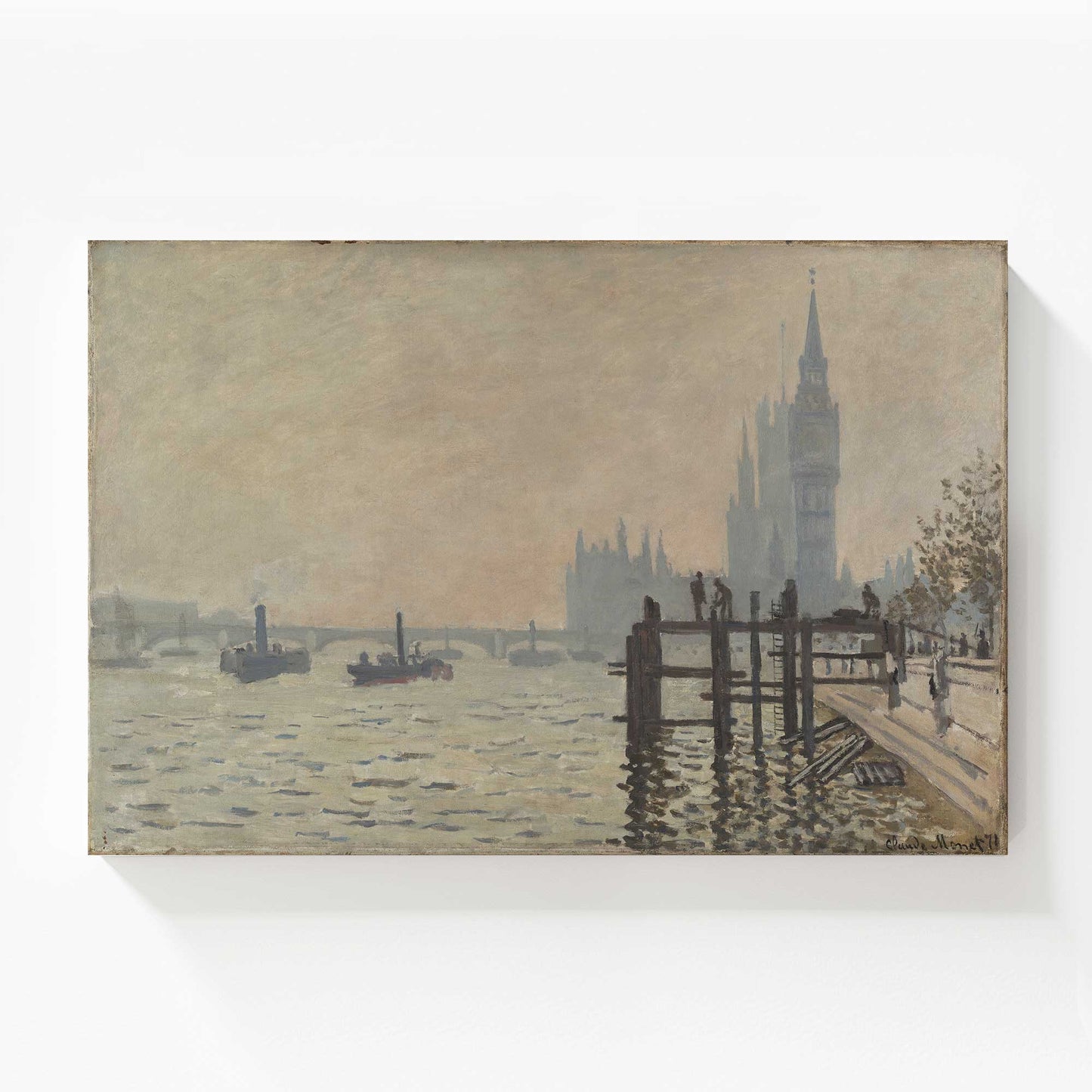 [Color:Stretched Canvas], Picture of art